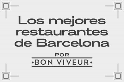 Los mejores restaurantes de Barcelona en 2023