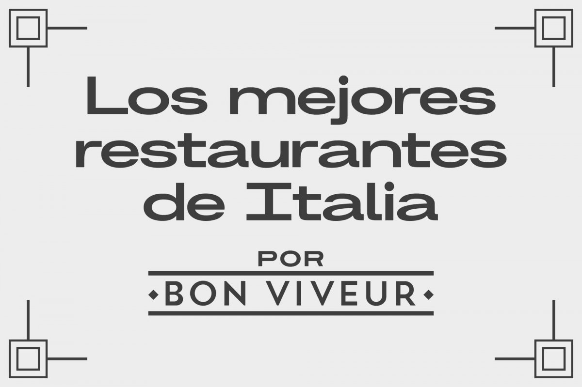 Los mejores restaurantes de Italia