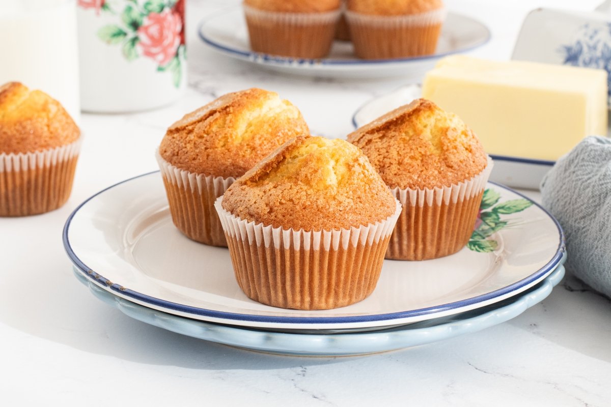 Magdalenas de mantequilla