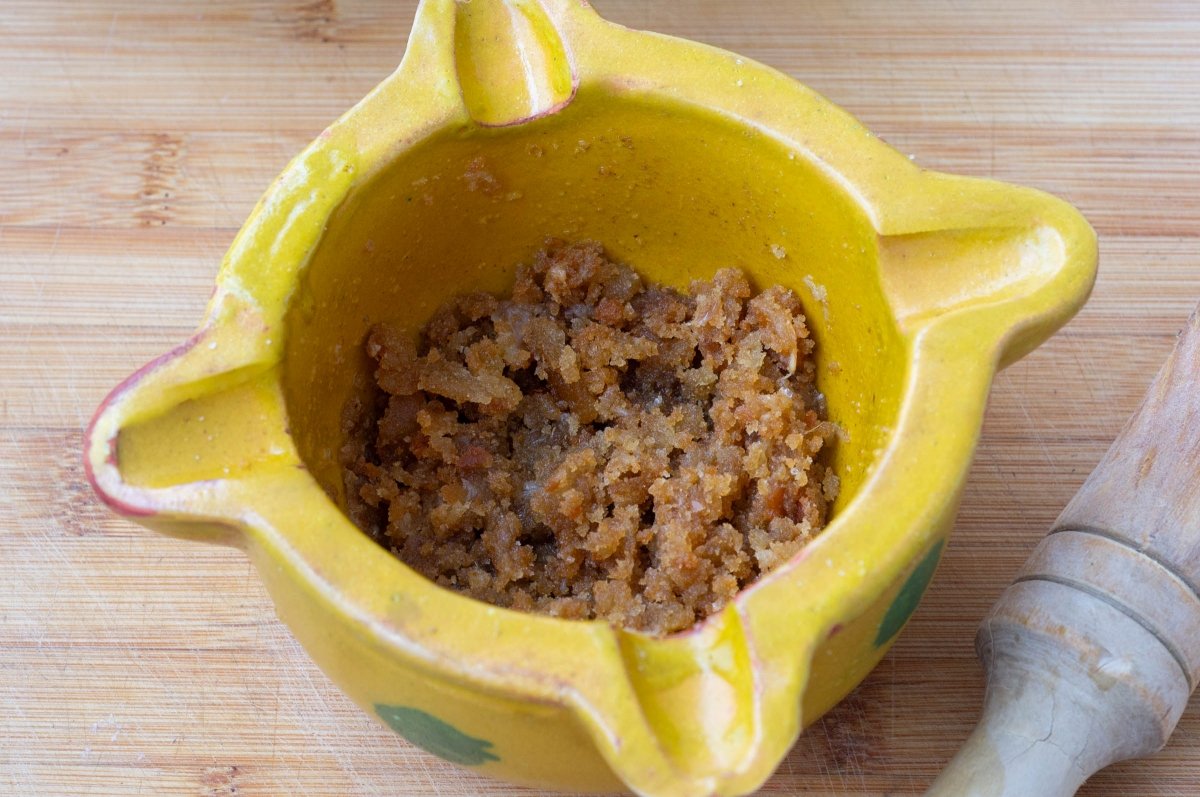 Majado para las tagarninas esparragadas