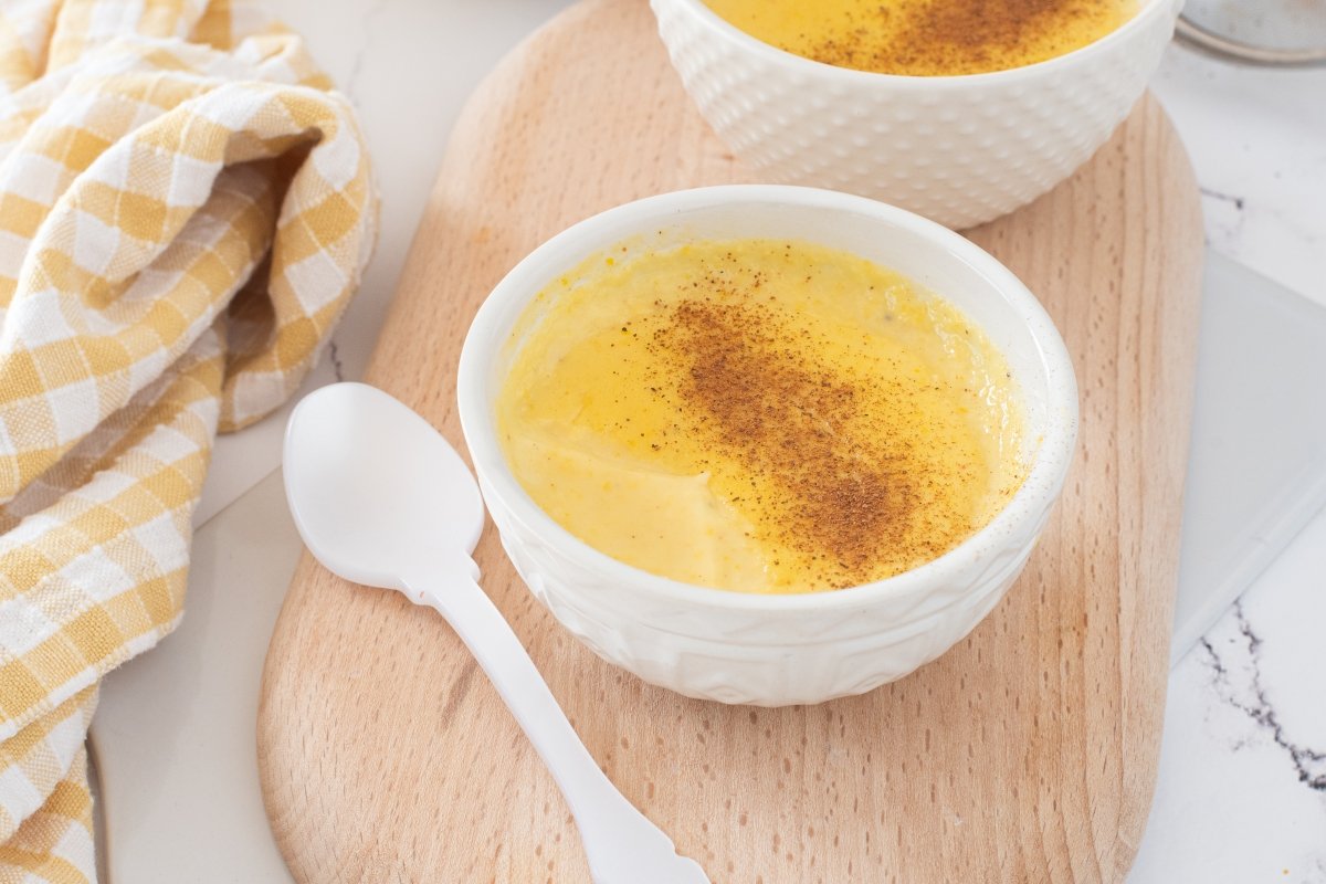 Majarete en el cuenco