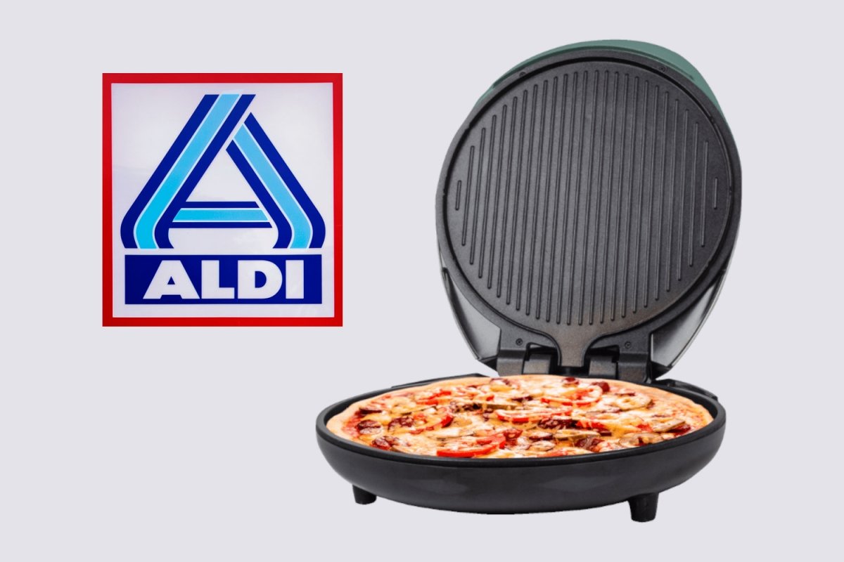 Máquina de hacer pizzas de Aldi