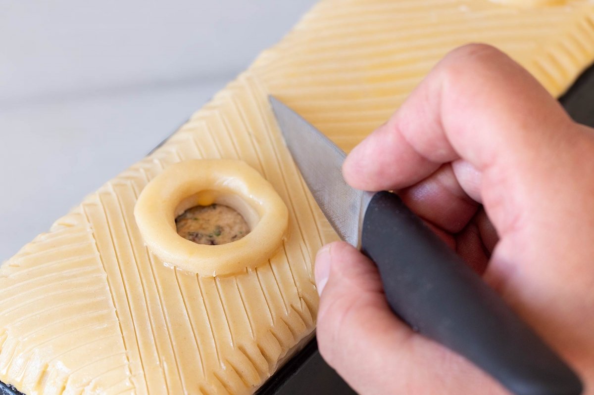 Marcamos toda la superficie de la tapa