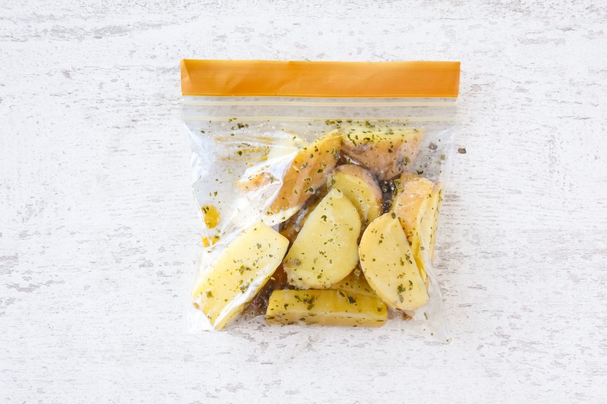 Marinamos las patatas