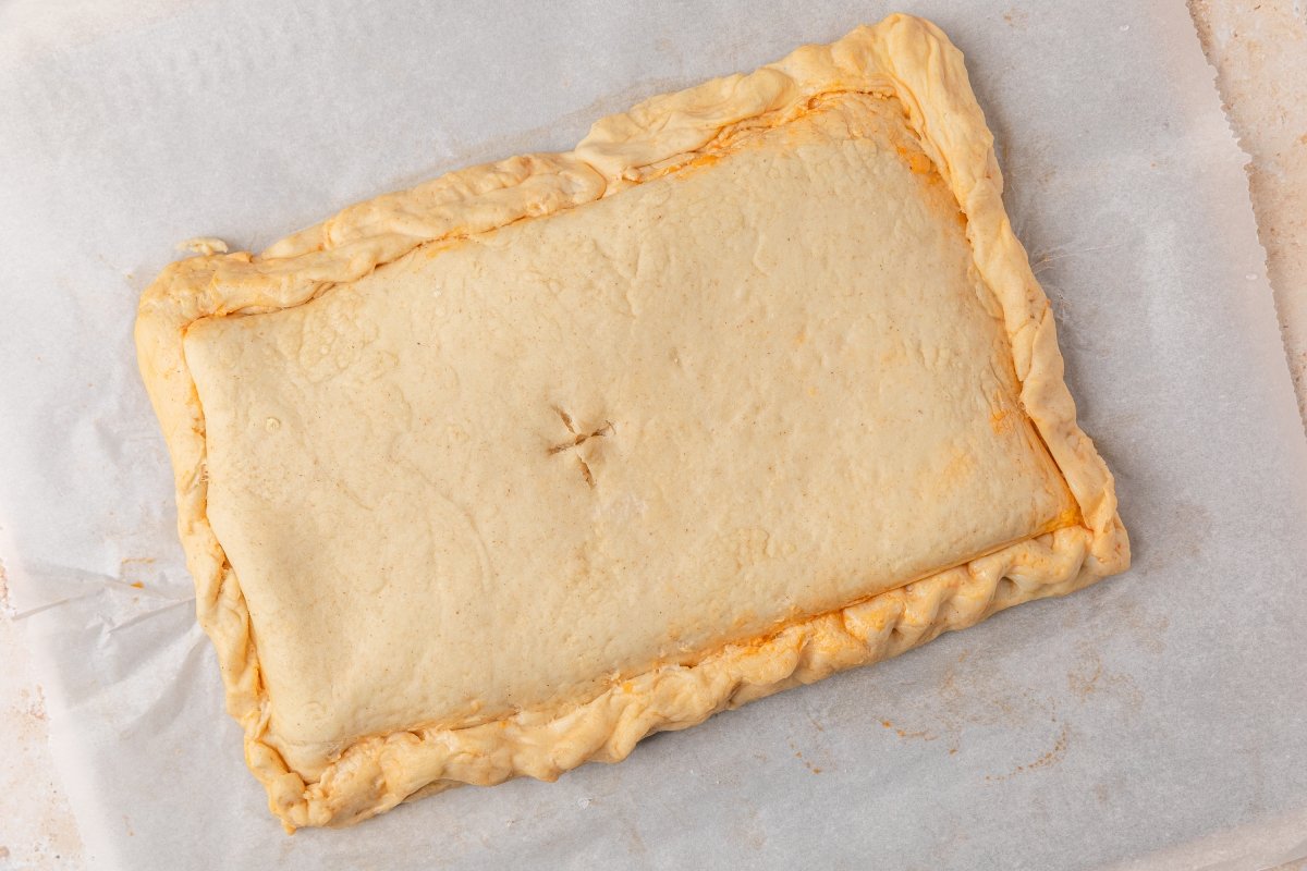 Masa de empanada en Thermomix lista