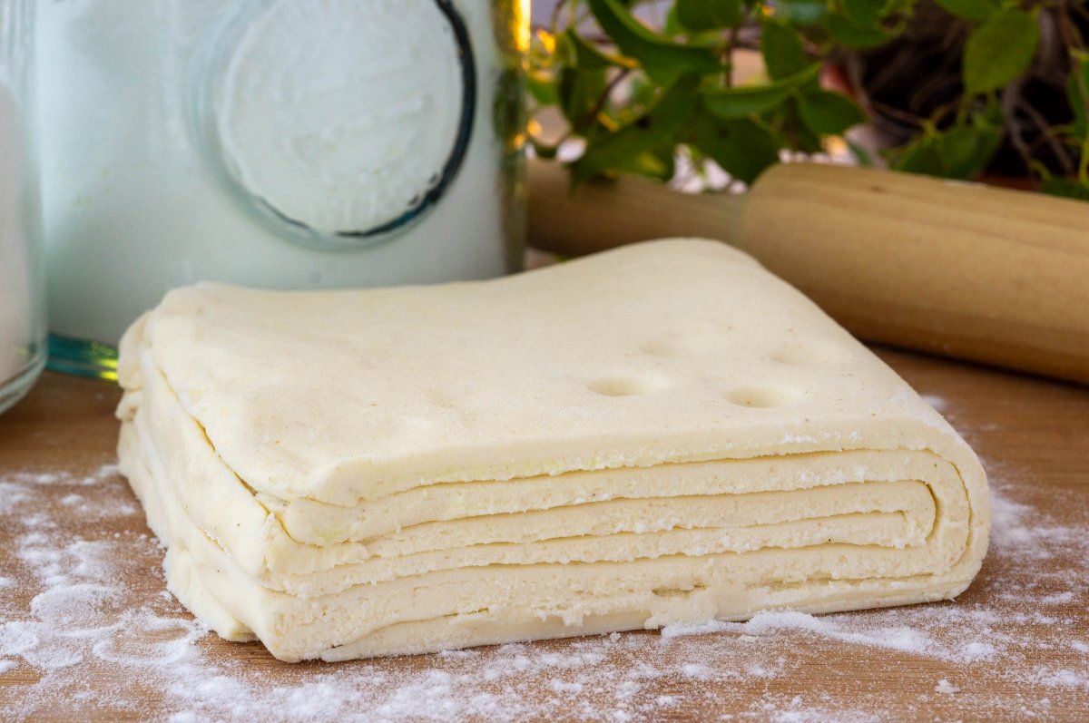 Masa de hojaldre sin gluten