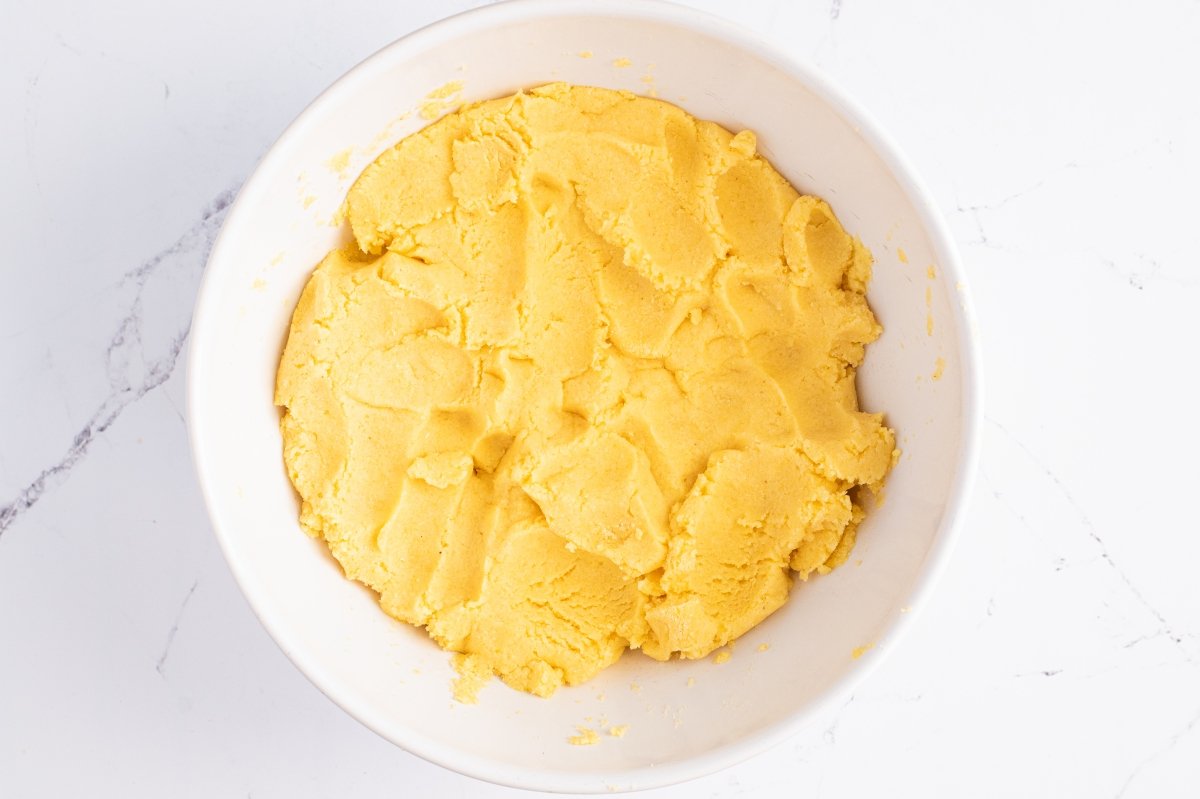 Masa de la arepa pelúa
