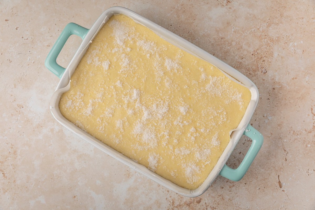 Masa de la coca de llanda en Thermomix con azúcar
