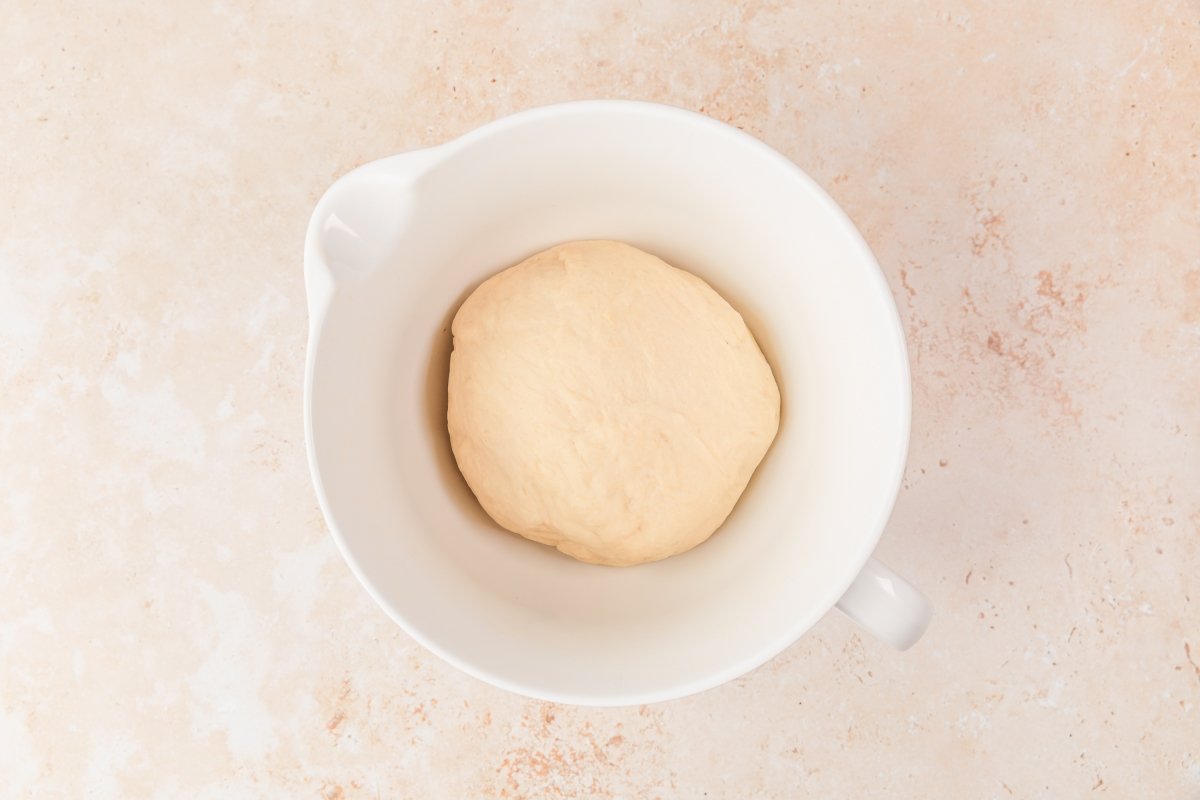 Masa de los donuts con Thermomix pre reposo