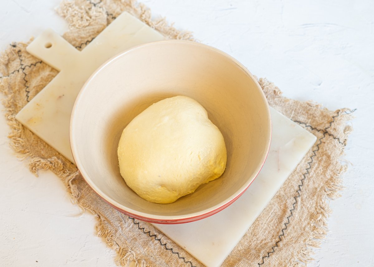Masa de los pelmeni lista
