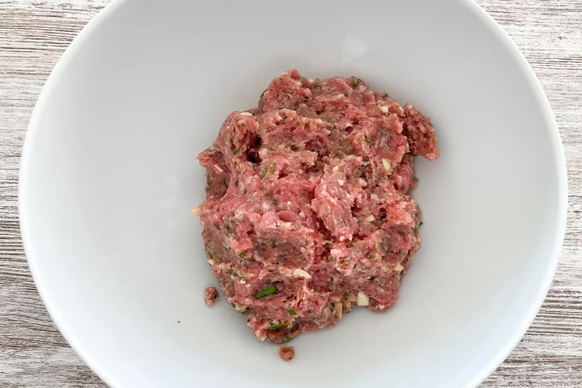 Albóndigas en salsa española al horno 5 Masa para preparar albóndigas de carne caseras