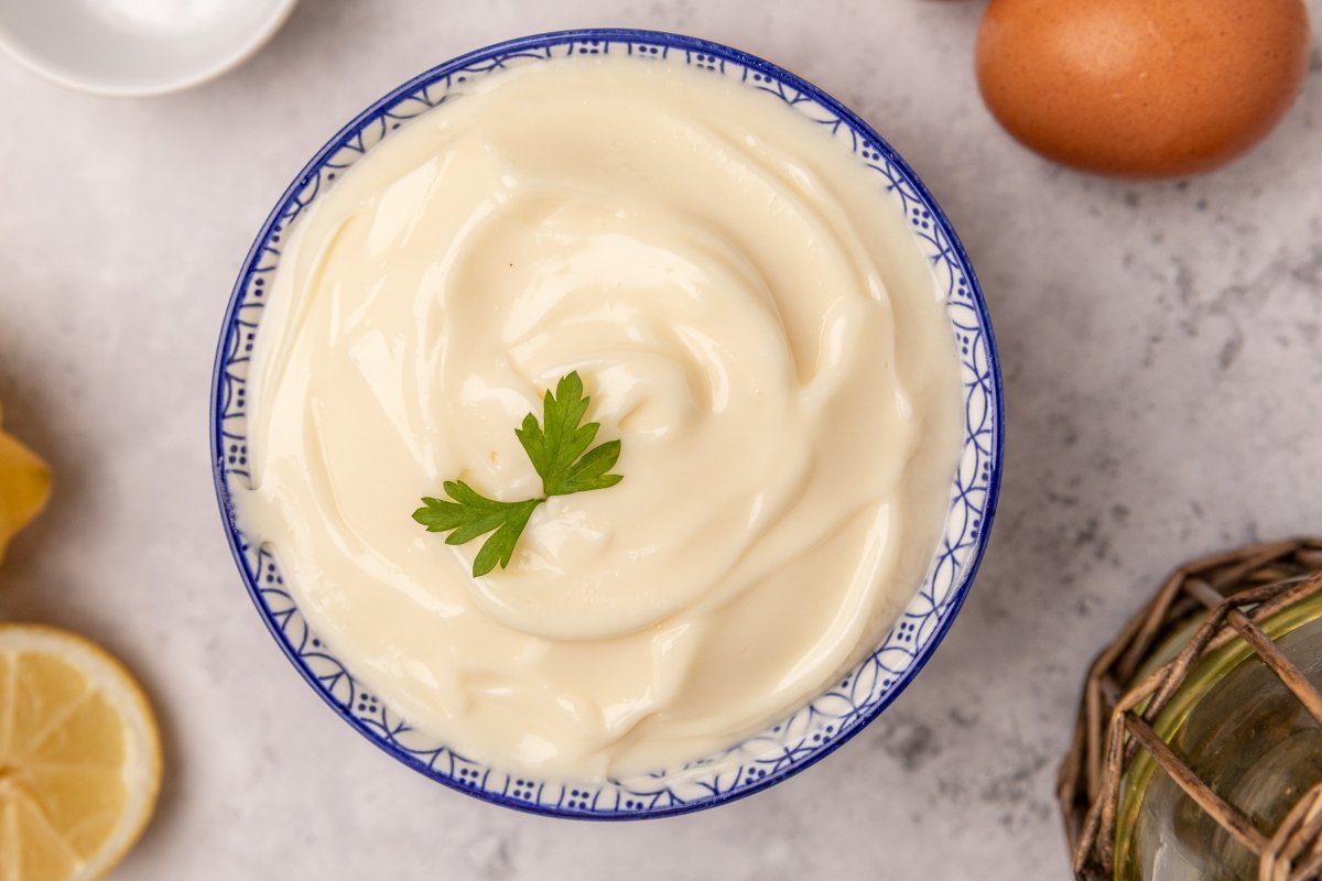 Mayonesa en Thermomix lista