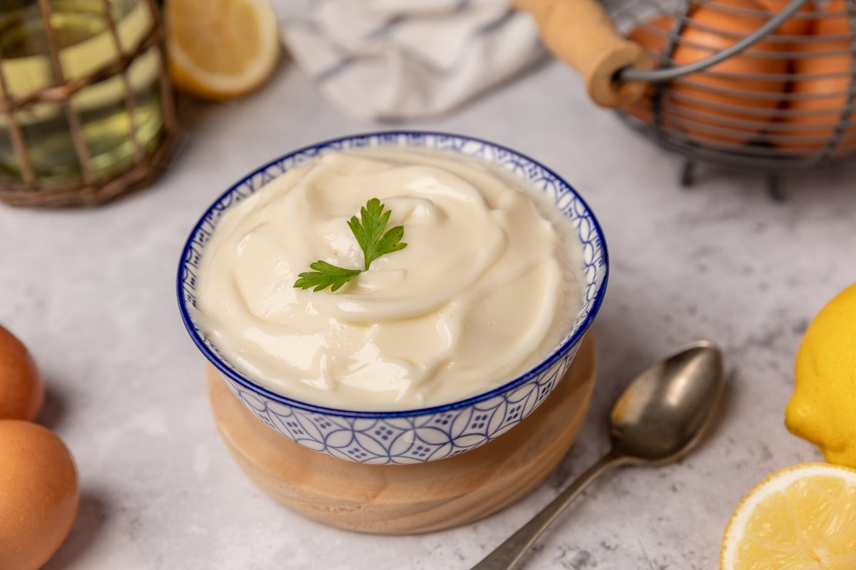 Mayonesa en Thermomix preparada
