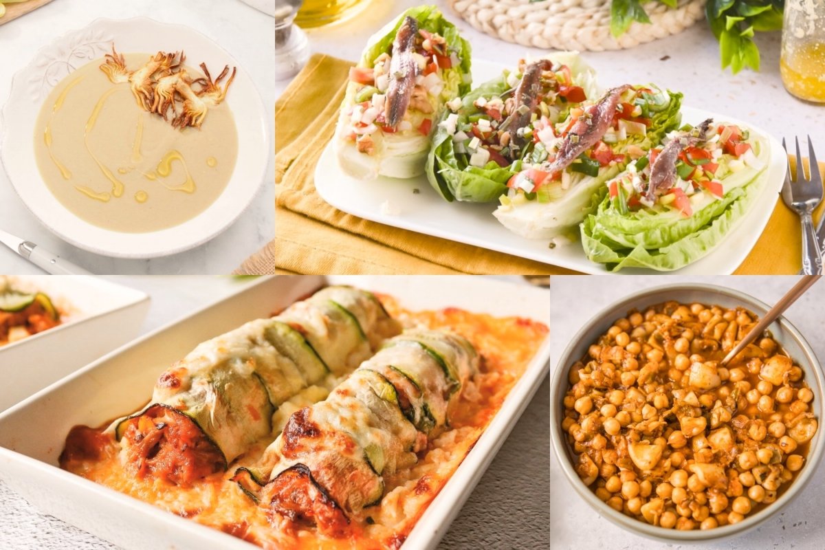 Menú semanal del 23 al 29 de marzo