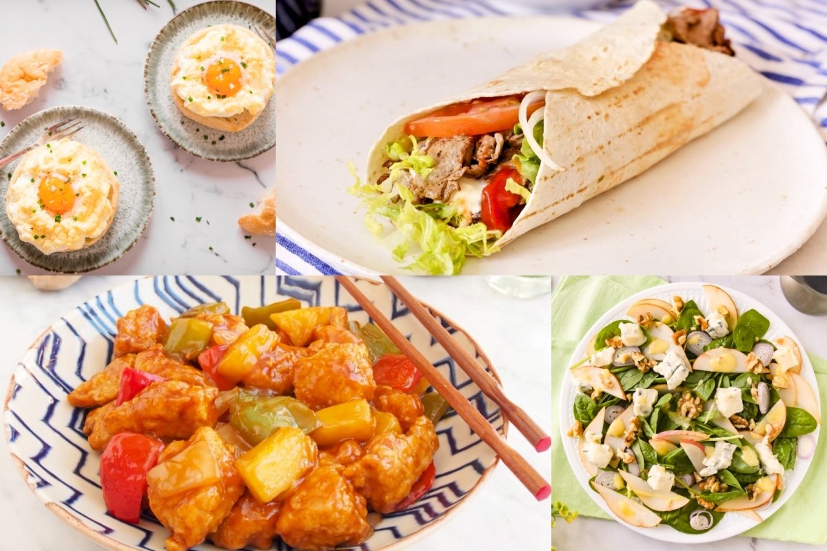 Menú semanal del 26 de enero al 1 de febrero