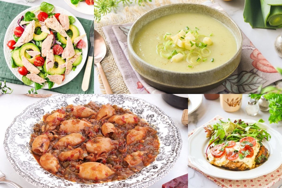 Menú semanal del 31 de agosto al 6 de septiembre
