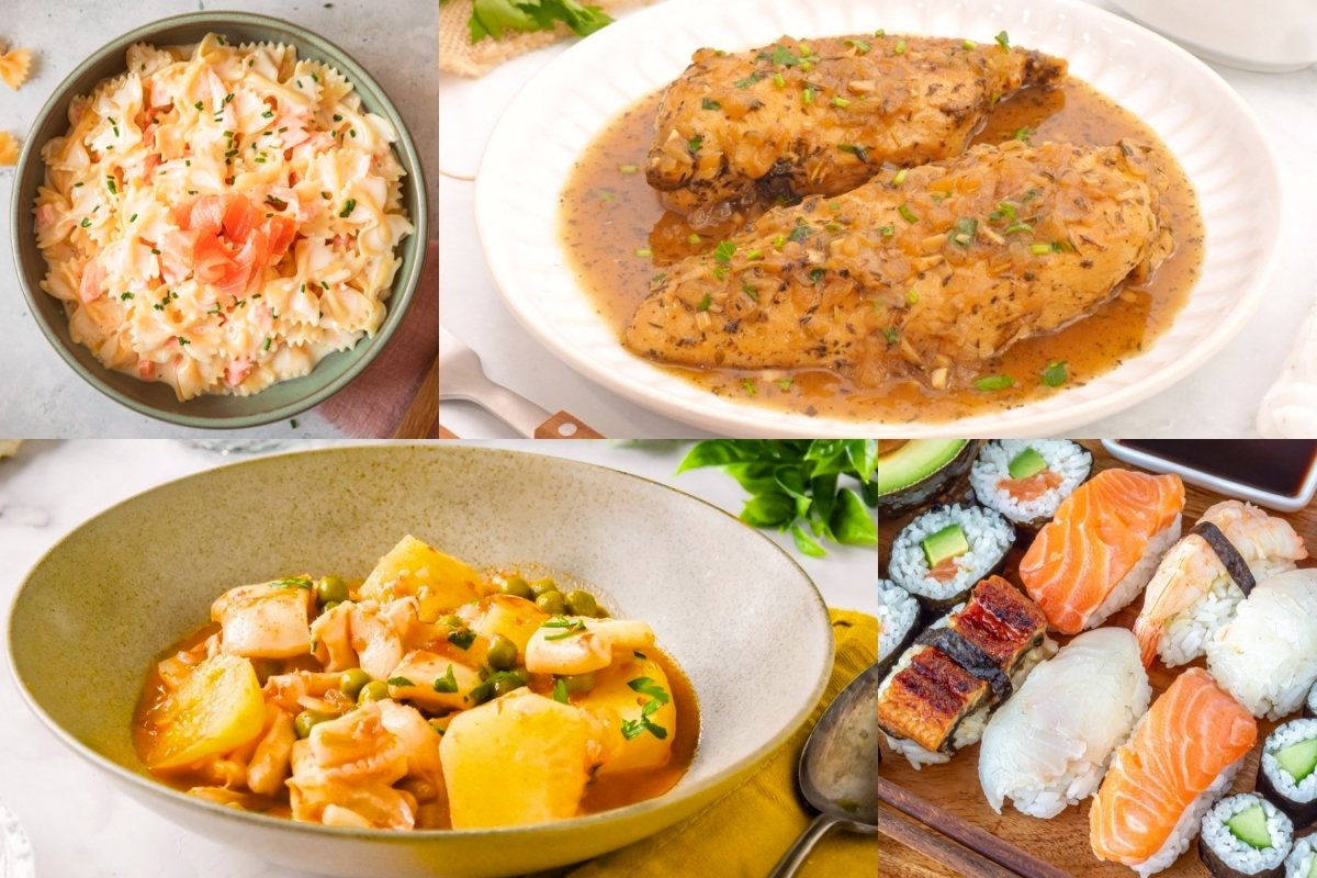 Menú semanal del 4 al 10 de mayo