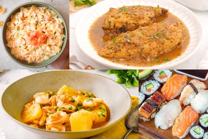 Menú semanal del 4 al 10 de mayo