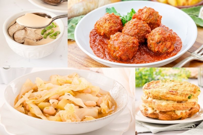 Menú semanal del 8 al 14 de diciembre