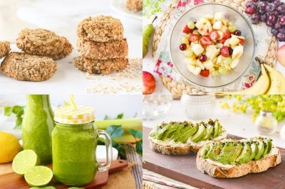 Las mejores recetas de meriendas saludables