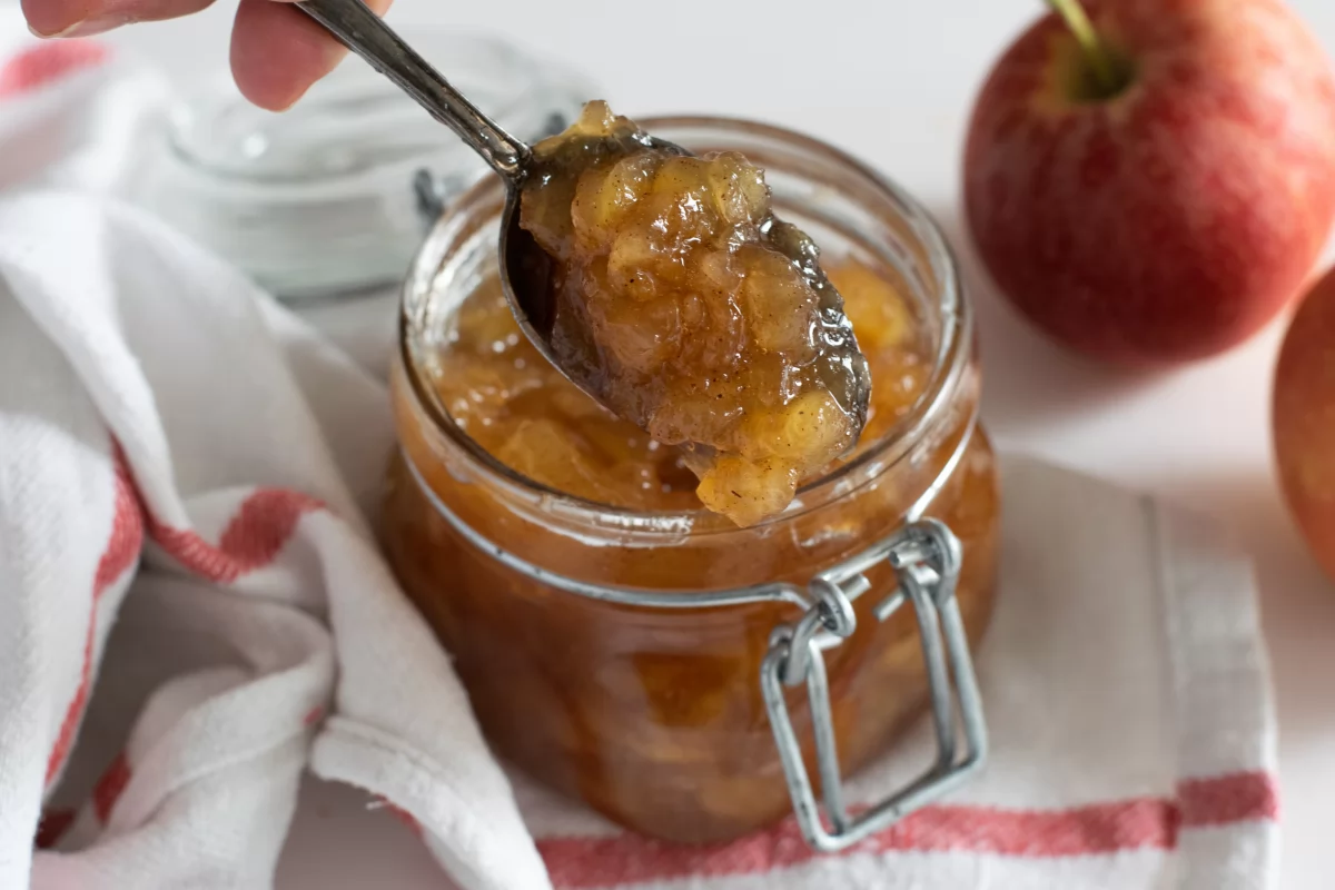 Mermelada de manzana porción *