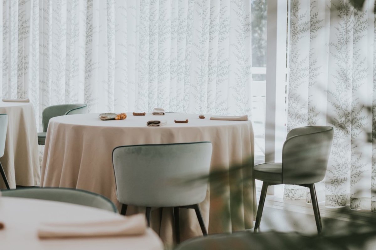Mesa del restaurante Muxgo en uno de sus espacios