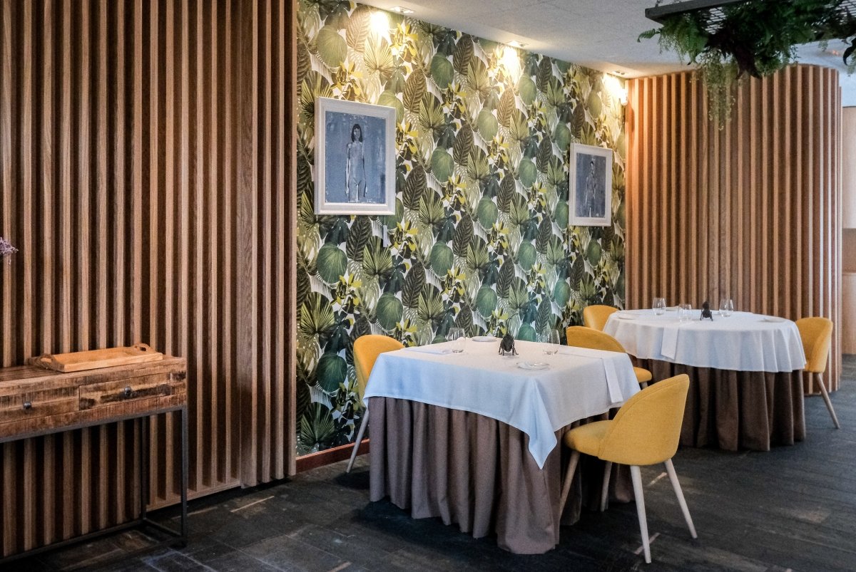 Mesas del restaurante Muna en Ponferrada