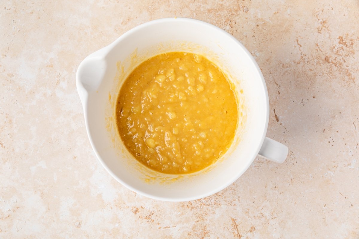 Mezcla de la tortilla de patata en Thermomix