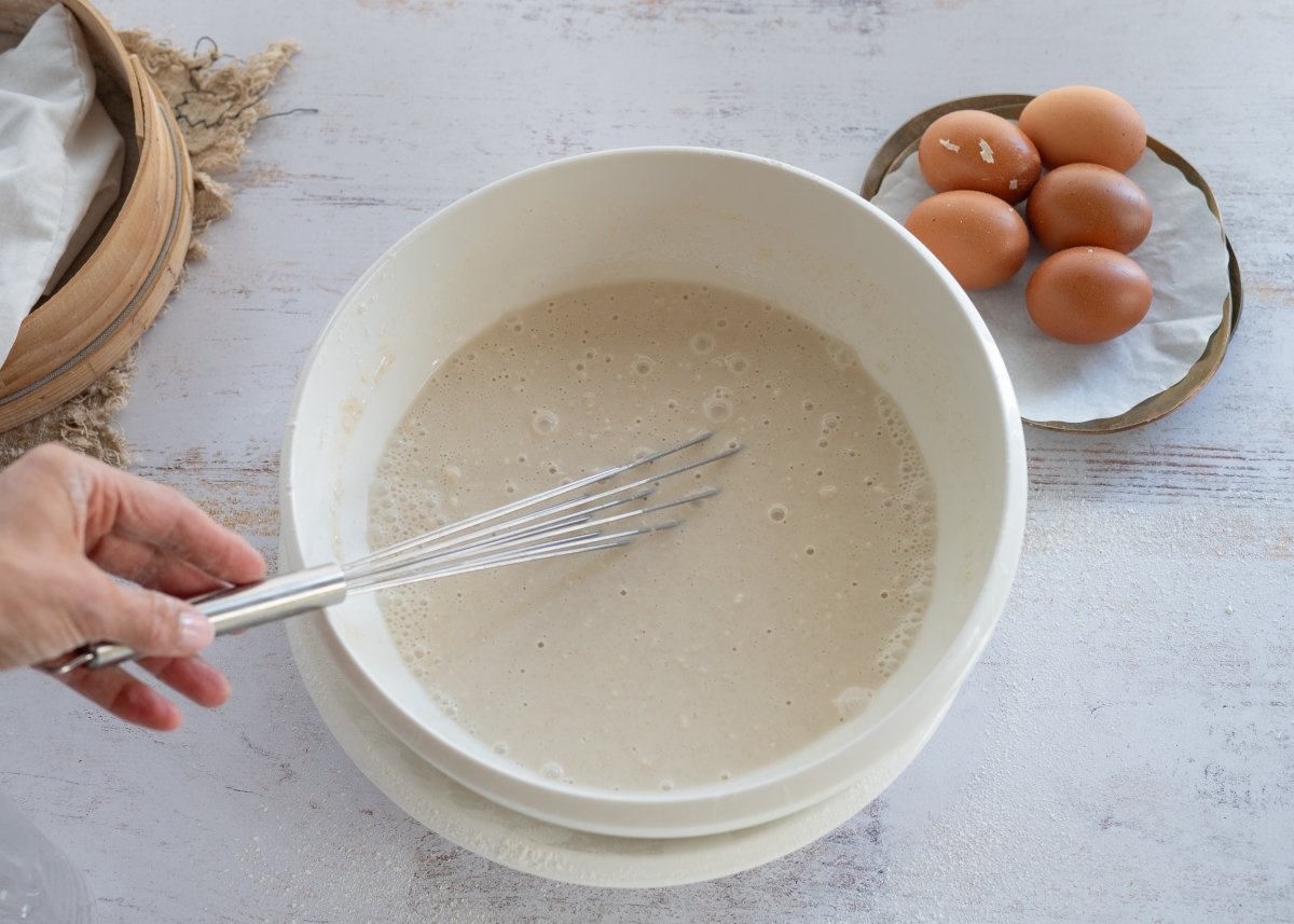 Mezcla sin huevo para hacer filloas gallegas