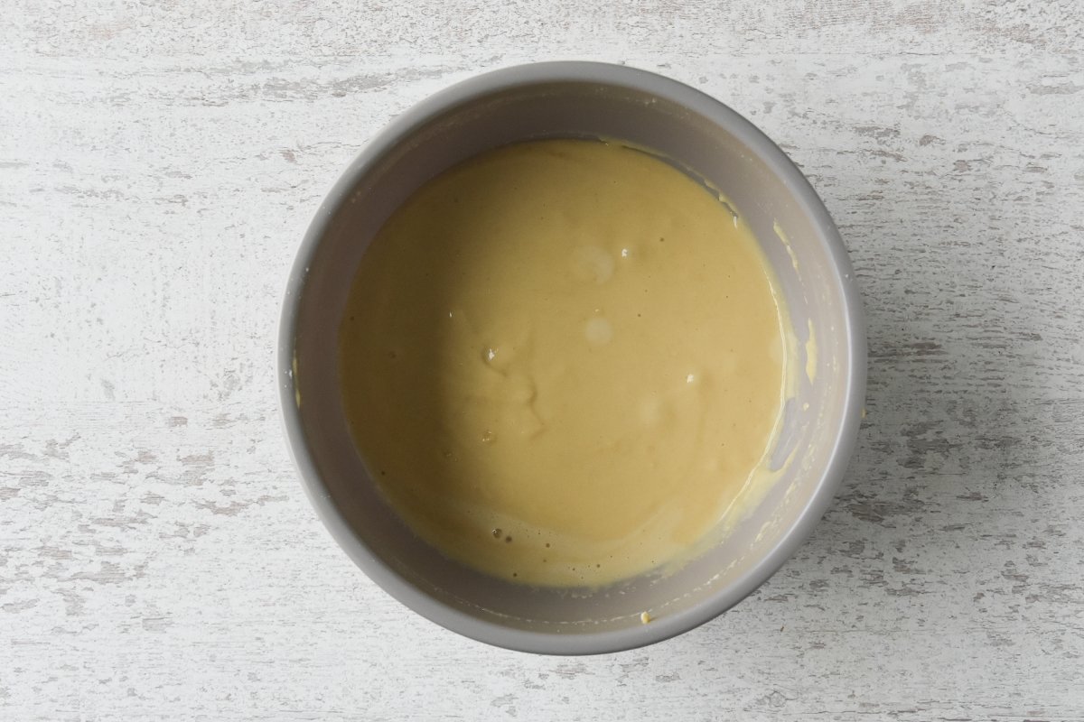 Mezclamos los ingredientes de la socca