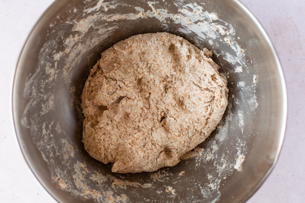Mix all the ingredients to form a dough