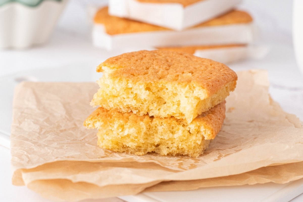 Miga de los sobaos pasiegos