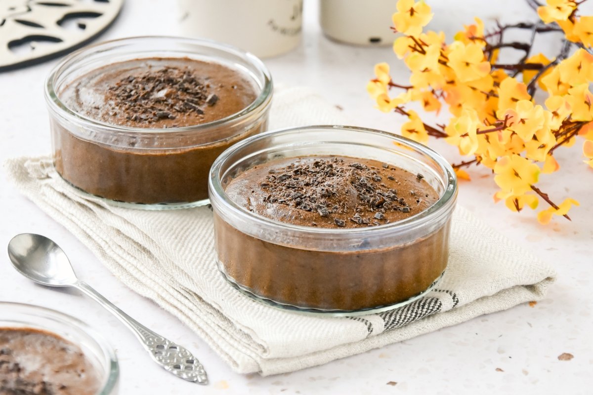 Mousse de chocolate negro