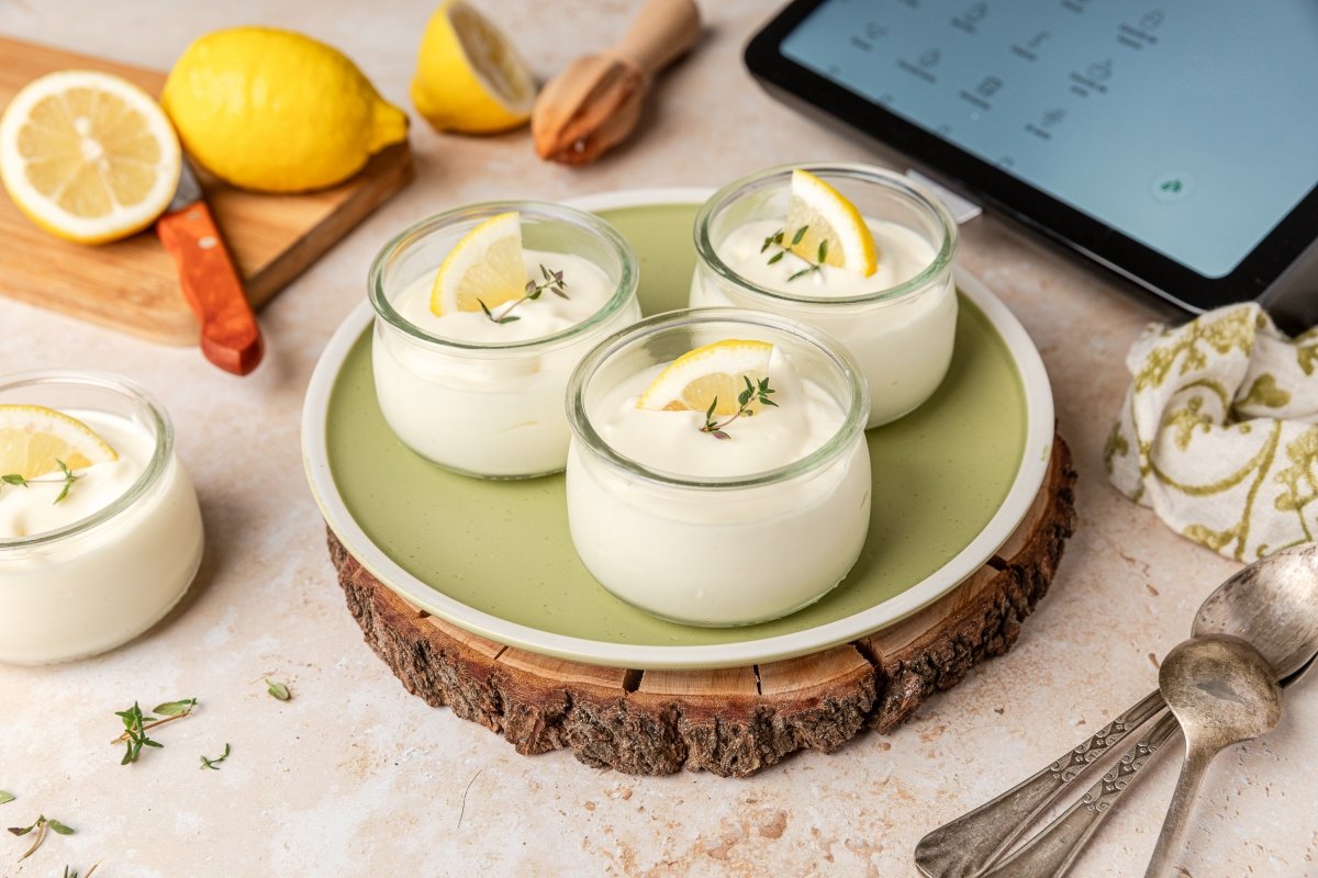 Mousse de limón en Thermomix