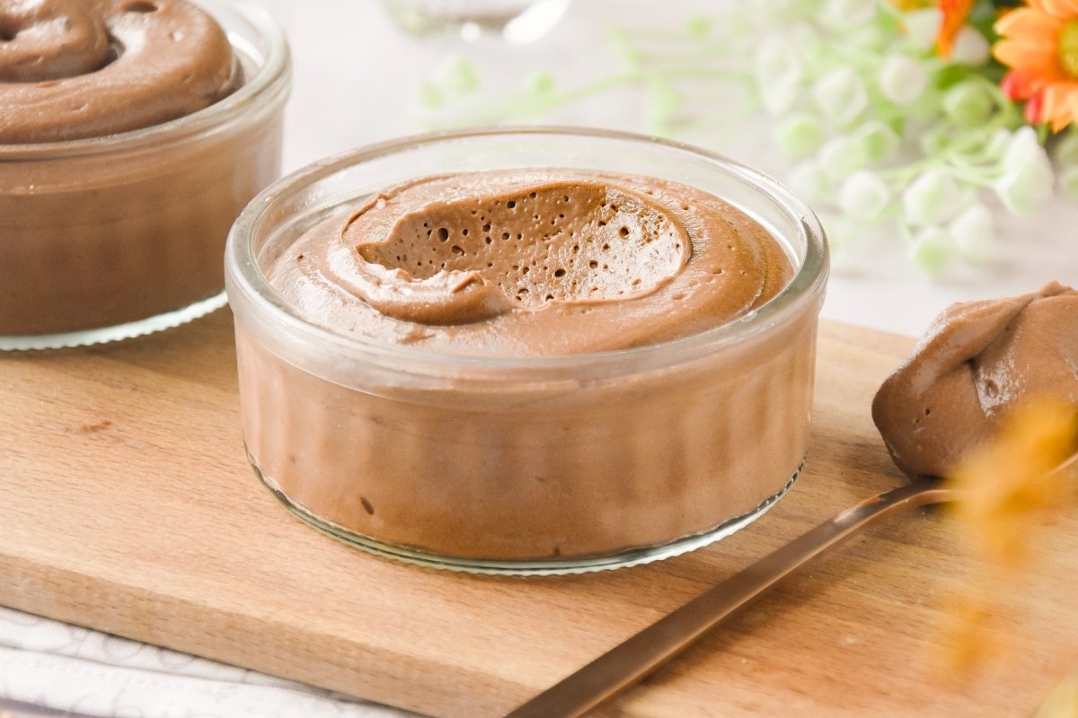 Mousse de Nutella casera