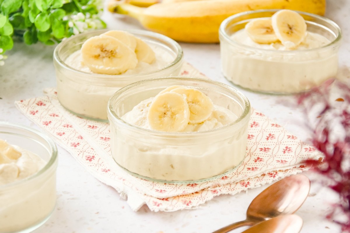Mousse de plátano