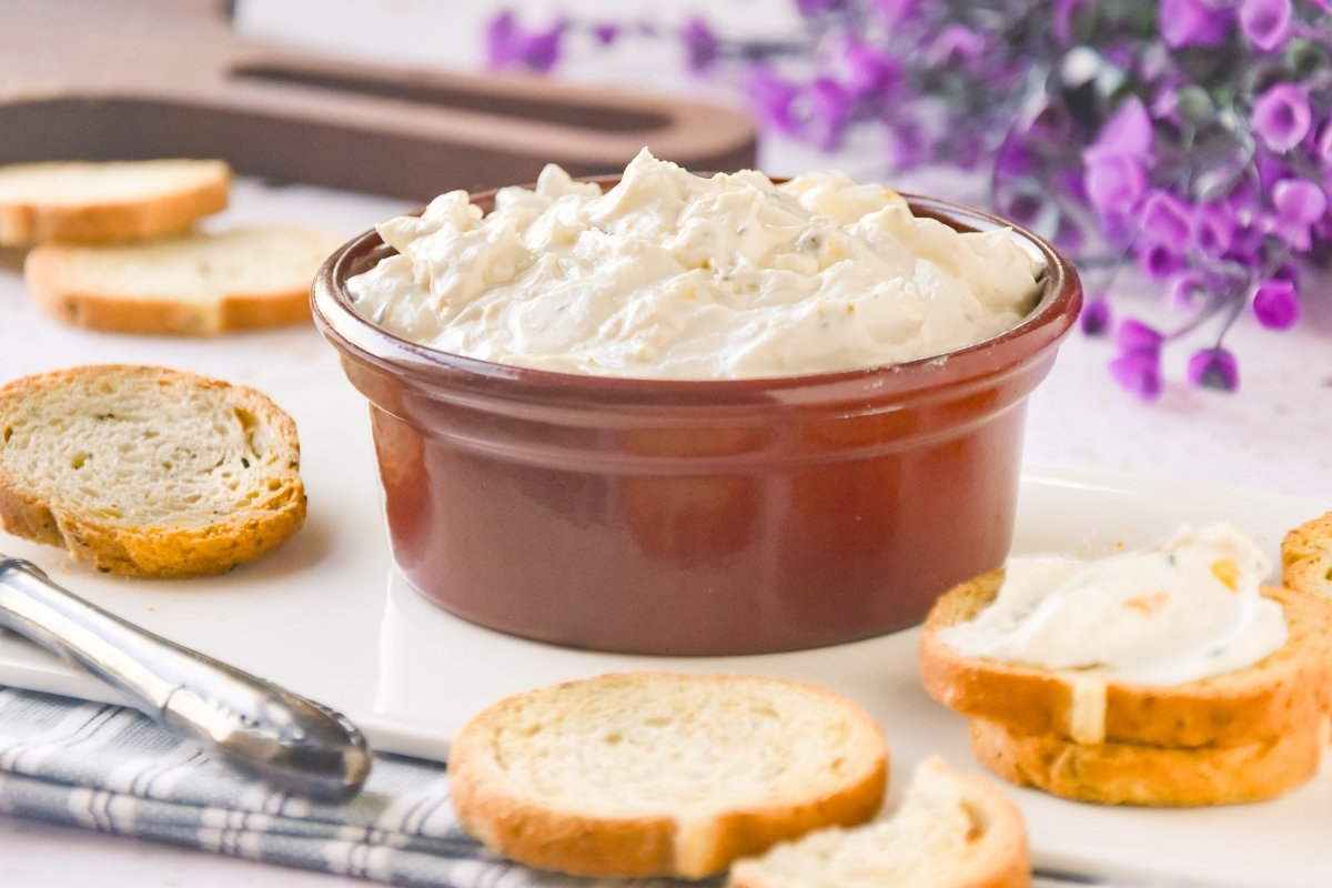 Mousse salada de queso