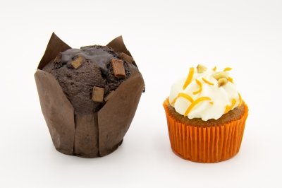 Cuál es la diferencia entre muffin y cupcake