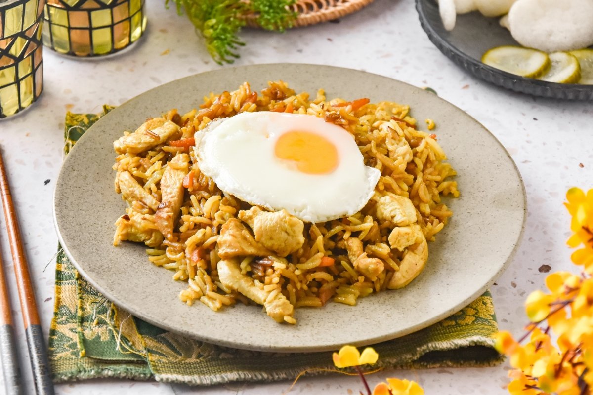 Nasi goreng casero