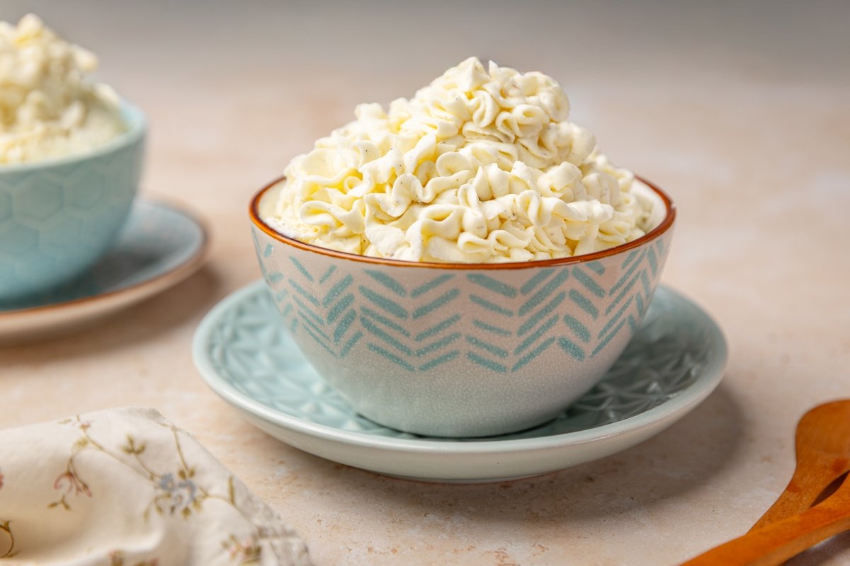 Nata montada en Thermomix lista