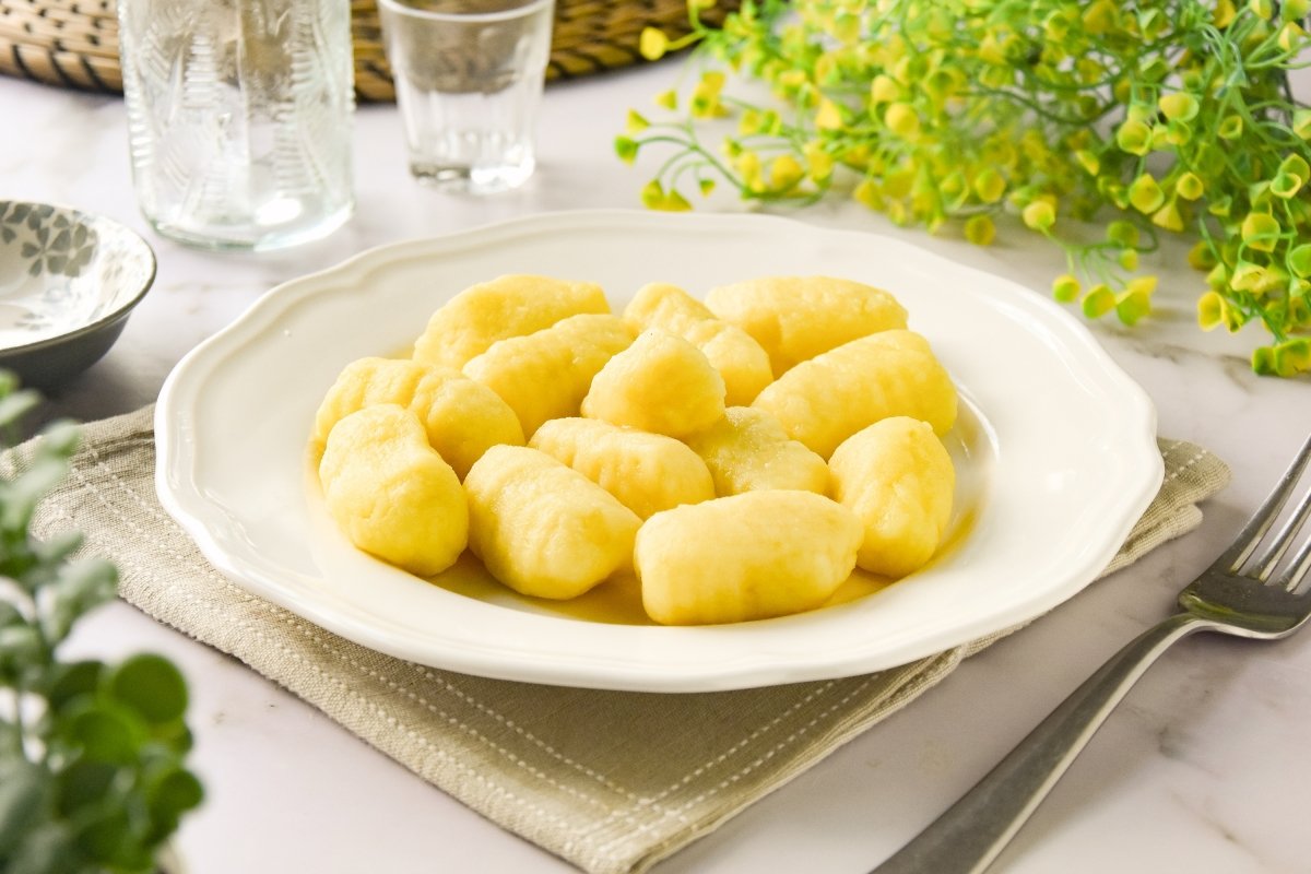 Ñoquis sin gluten