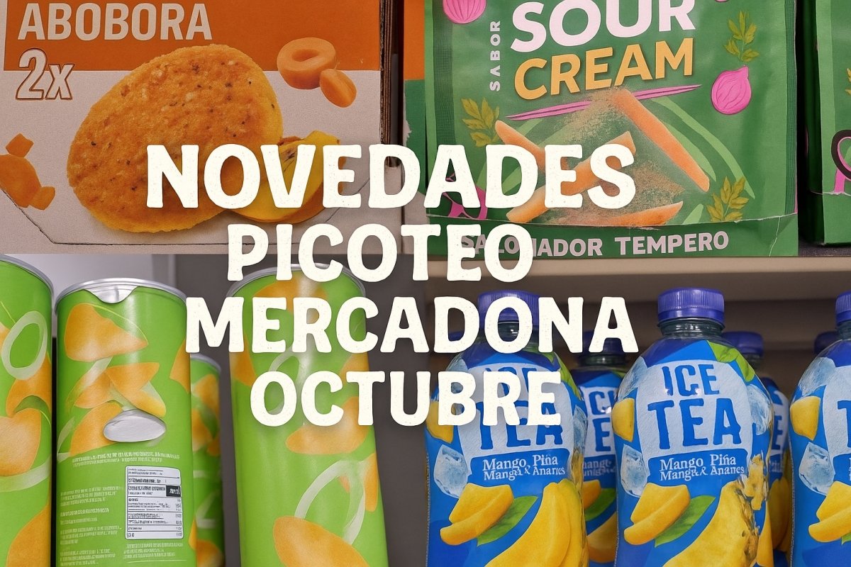 Novedades de picoteo de Mercadona
