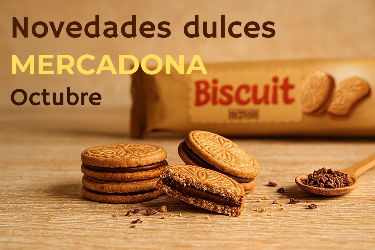 Novedades dulces Mercadona octubre 2025