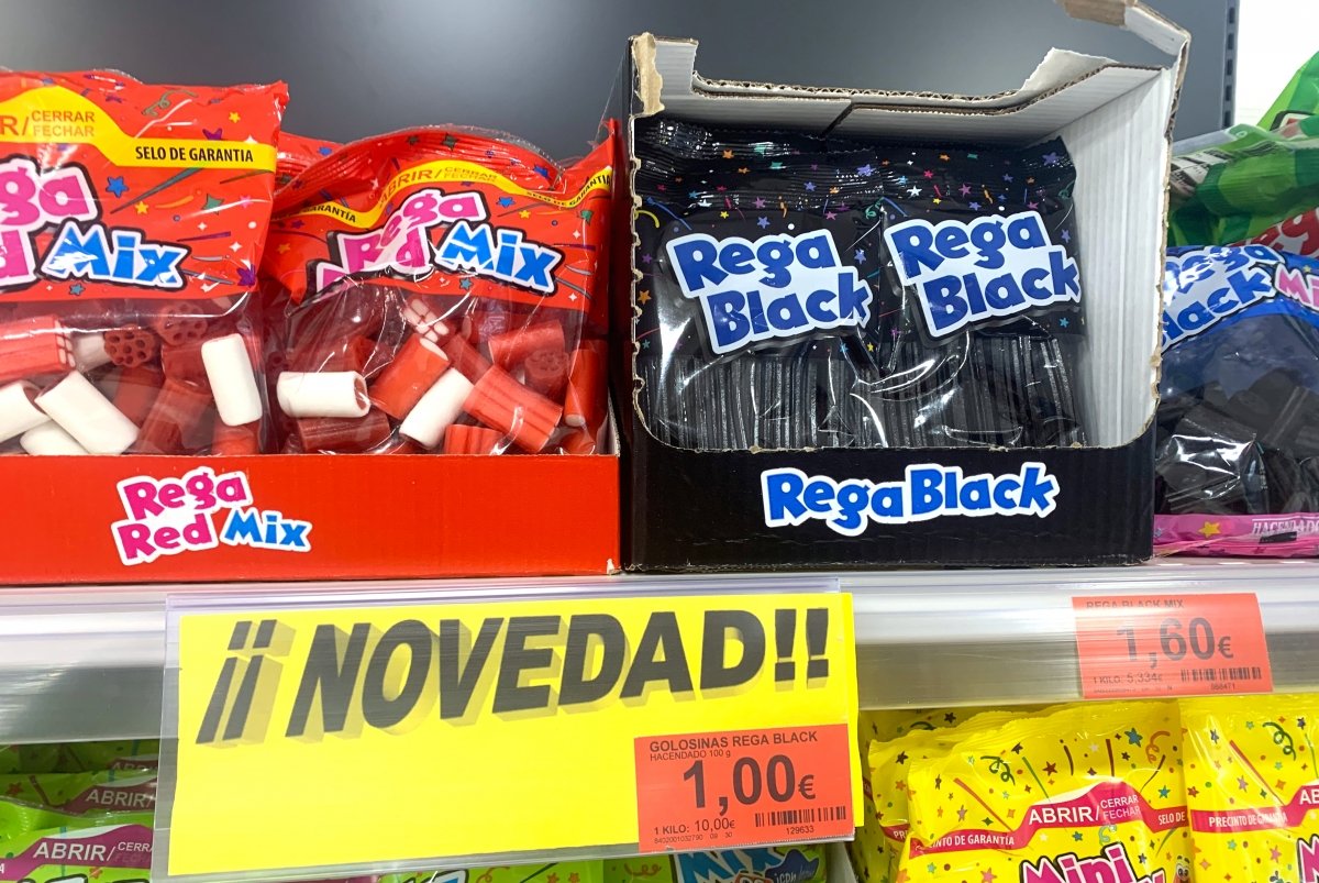 Nuevo regaliz negro disponible en Mercadona
