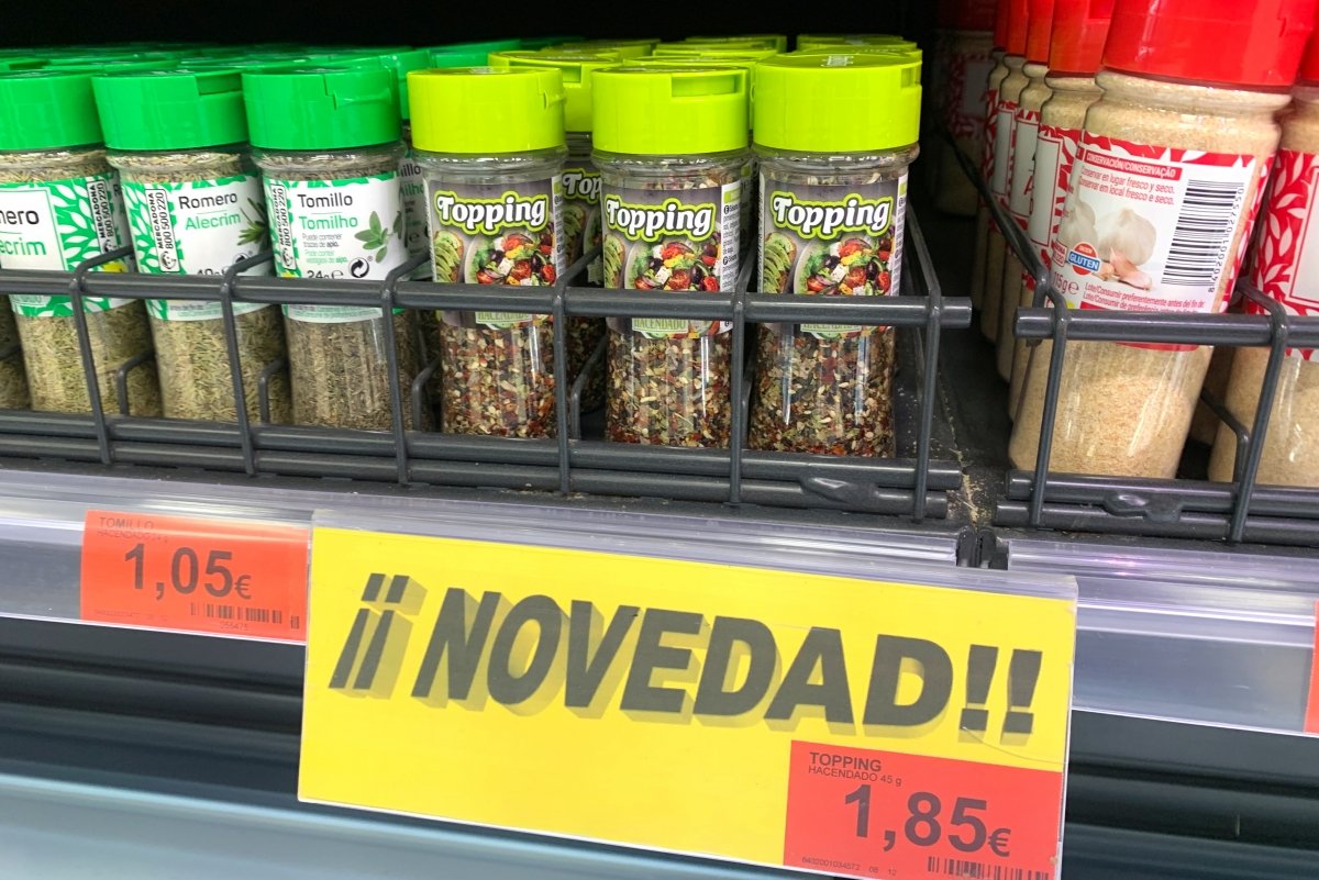 Nuevo sazonador topping Hacendado de Mercadona