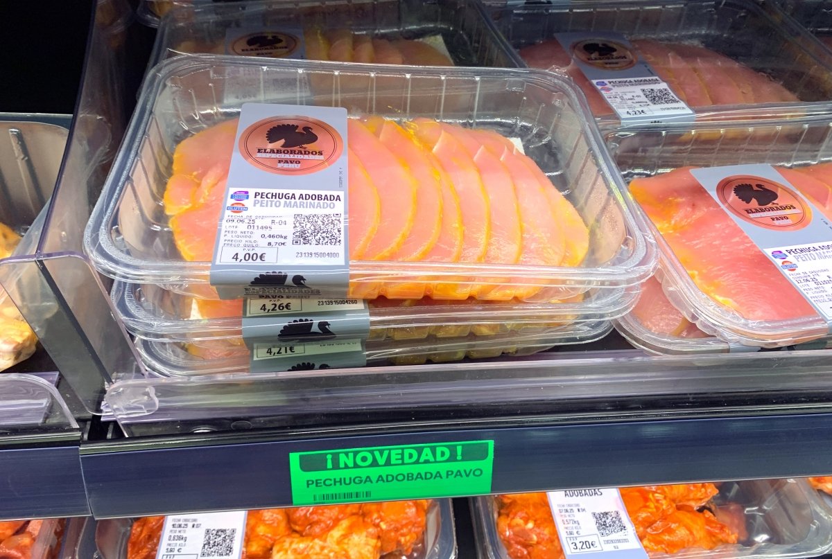 Nuevos filetes de pechuga de pavo adobados de la carnicería de Mercadona