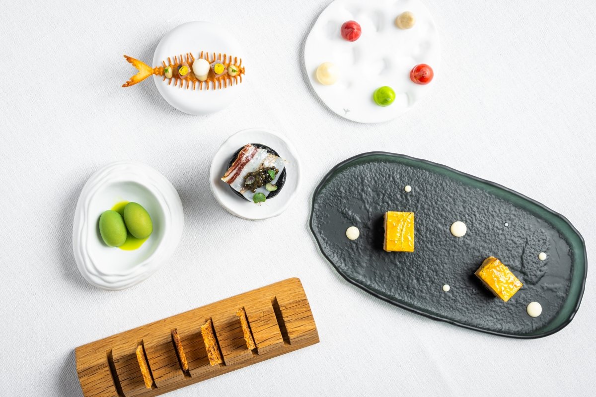Nuevos platos del restaurante Ola Martín Berasategui