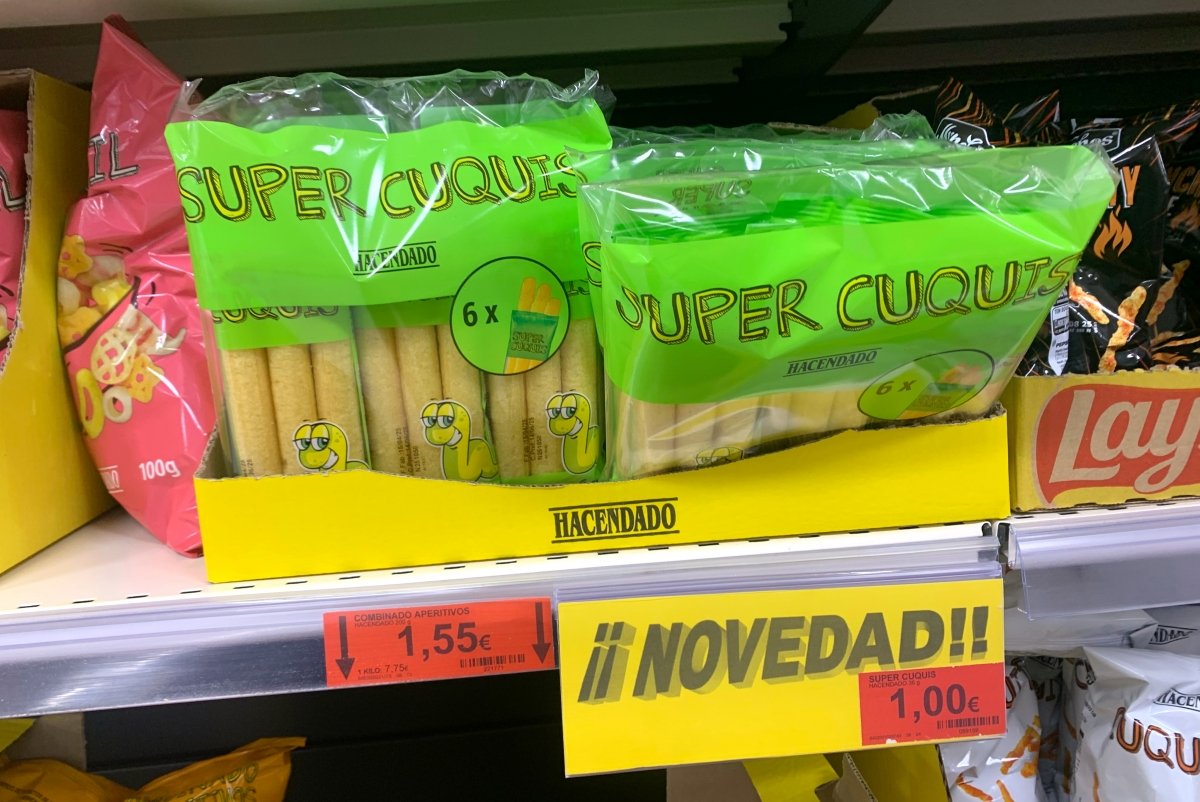 Pack de Super Cuquis gigantes de Mercadona con 6 paquetes