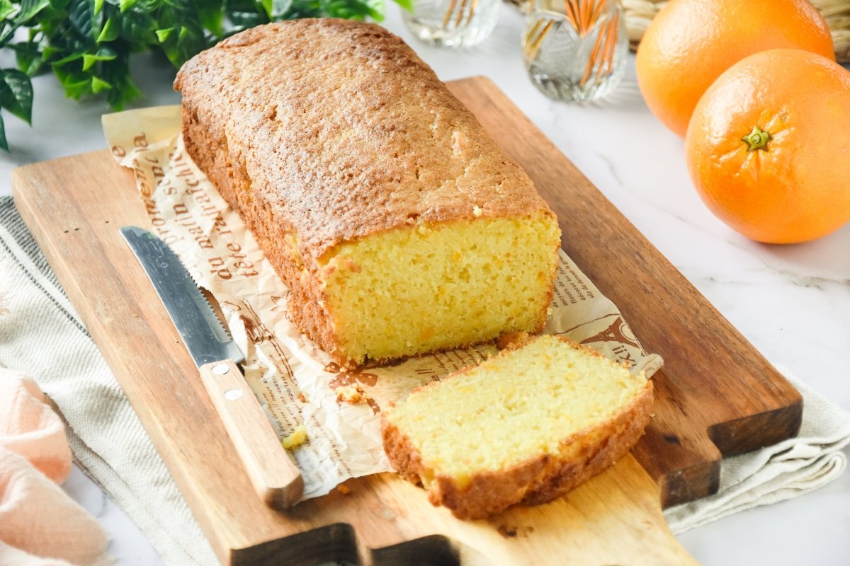 Pan d'arancia casero