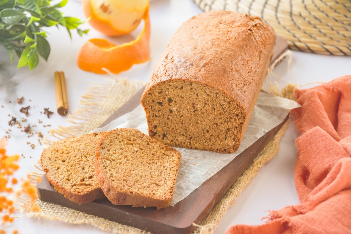Pan de especias listo para comer